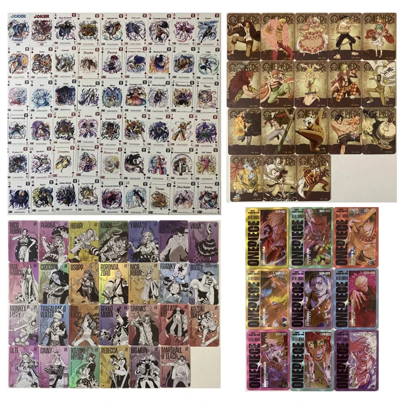 

Japanese Anime One Piece Card Set Sgr Tr Ldr Yamato Shanks Collectible Cards Christmas Birthday Gifts Children's Toys
