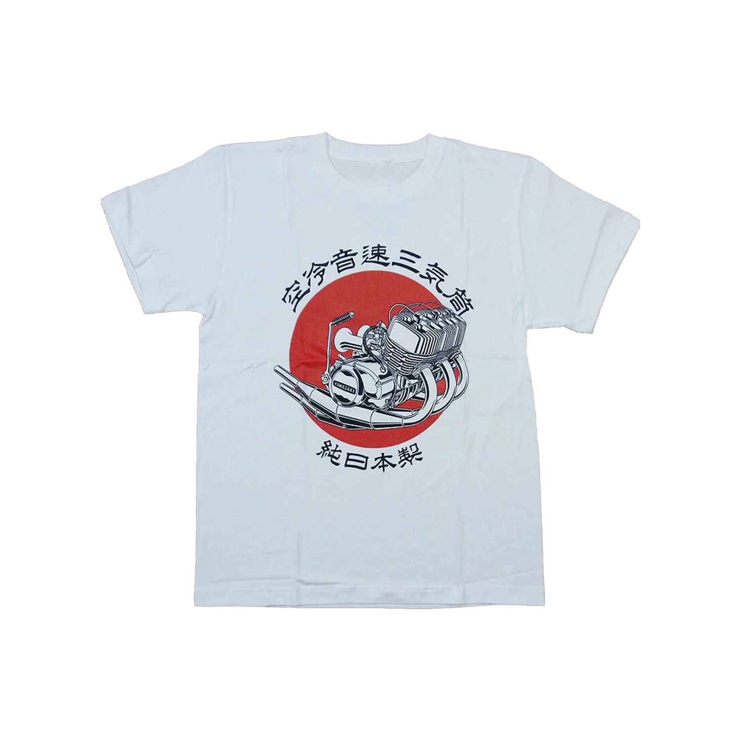 

Kawasaki Air-cooled Three-cylinder Engine T-shirt Newest Outdoor Cycling Summer Classic Tee Exercise Off-road Motorcycle Jersey