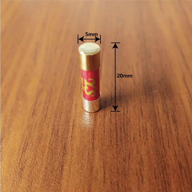 British ys new audiophile gold-plated silver nano audio fuse power amplifier cd decoder tube amplifier 5x20mm