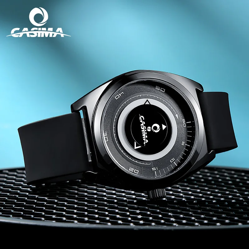 CASIMA Sports Watches Quartz Movement, Chronograph with personality without pointer, Waterproof, Model CS2105-1028