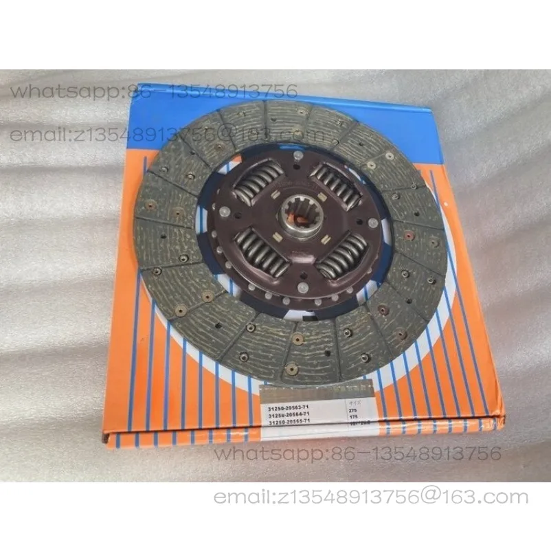 Forklift parts, clutch plate 10 teeth, outer diameter 275 10 * 275 31250-20565-71