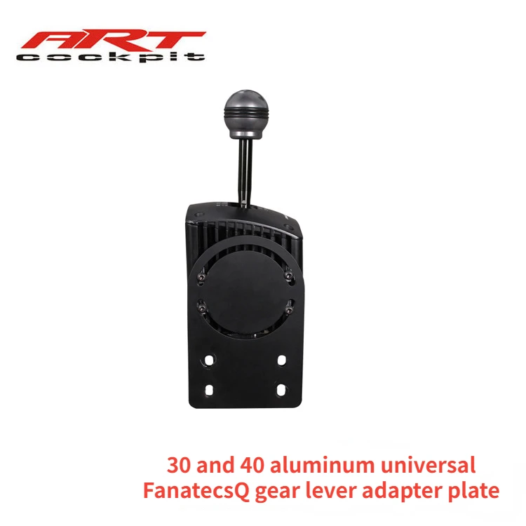 

30 and 40 aluminum profiles universal tilt adjustable FanatecSQ manual gear sequence shift adapter plate