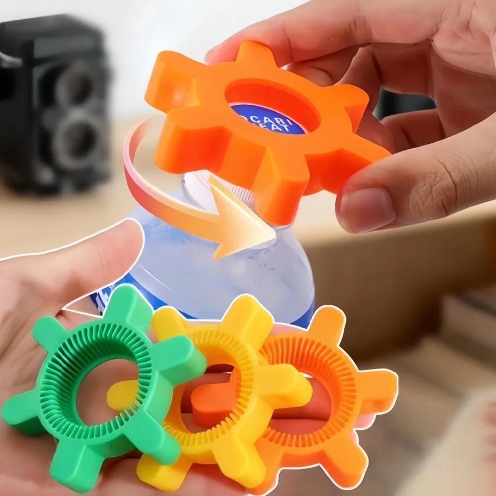 1/3pc Creative Easy Twist Bottle Cap Opener Plastic Seniors Weak Hands Manual Twist Opener Fits 2.94cm Bottle Cap Ergonomic Tool