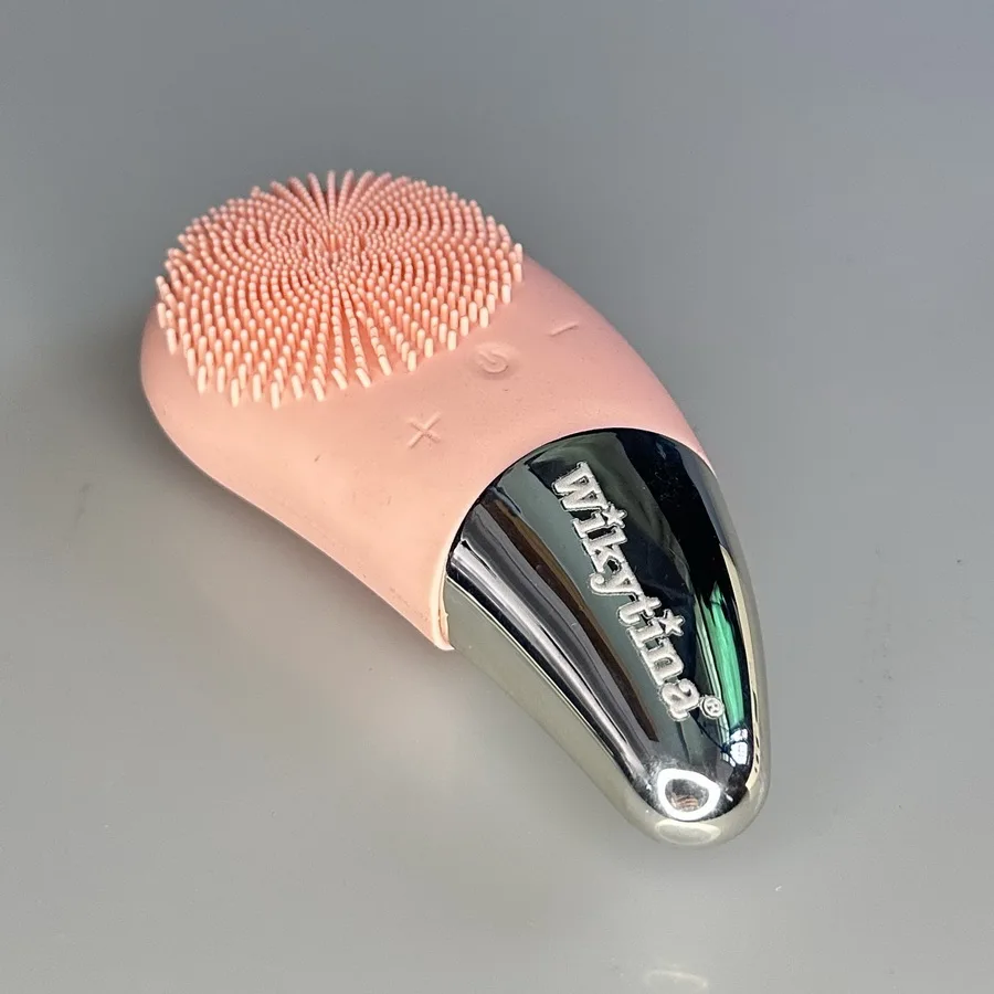 WIKYTINA Elektrische gezichtsreinigingsborstel Schoonheid Gezichtsborstel 2-in-1 waterdichte wasborstel Apparaat Diepe reiniging Nieuw