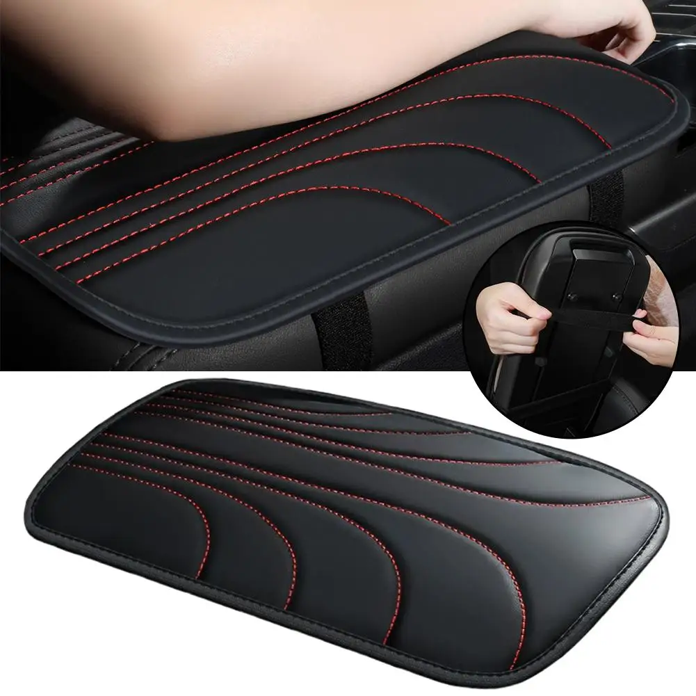 Textured Car Center Console Protective Pad Universal Armrest Box Cover Center Console Arm Rest Cushion Auto Interior Accessories