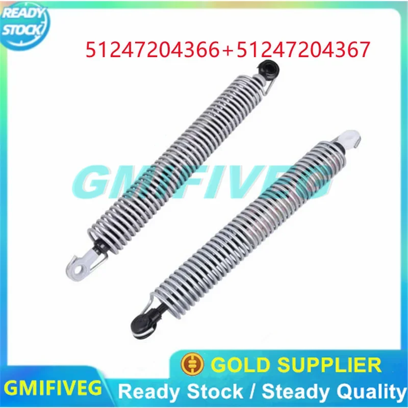 NEW  Rear Right Left Trunk Lid Return Shock Spring 51247204366 51247204367 for BMW 5 Series F10 520d 51 24 7204 366