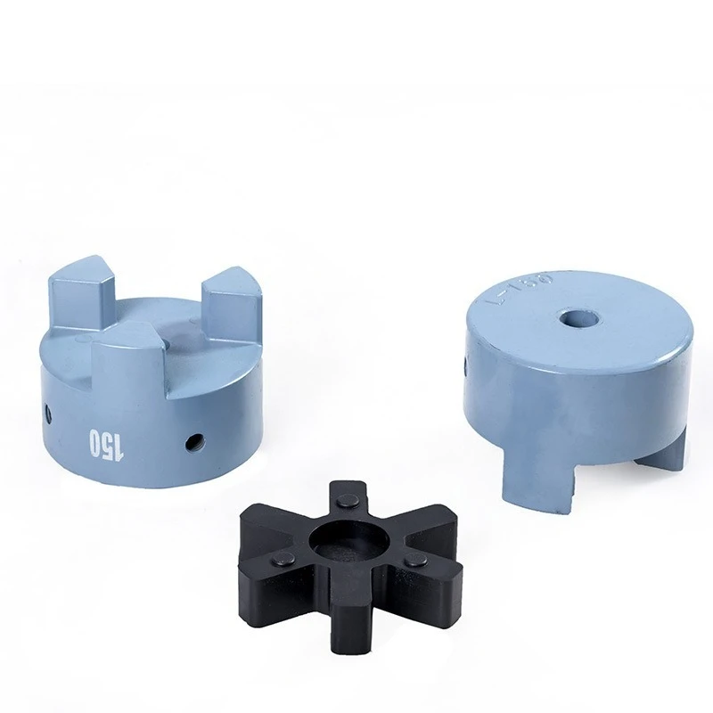 L-Type 3-Jaw Elastic Coupling L-050 L-070 L-075 Flexible Connector For Cycloidal Hydraulic Pump Transmission