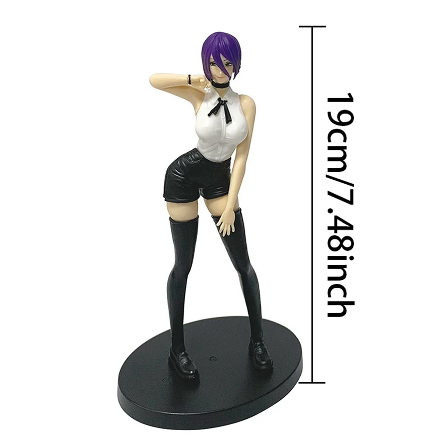 13cm/5,12 Zoll Chainsaw Man Anime-Figur Reze Nudelstopper Figur Dämon Reze Actionfigur PVC Erwachsenen-Sammelmodell Puppe Spielzeug – Detail 16
