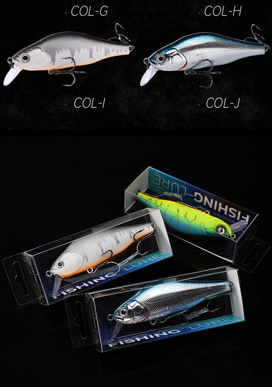 ALLBLUE HUNCH 105SP SR Angelköder Shad 105 mm 28,5 g Suspend Wobbler Minnow 1–1,5 m künstlicher Hartplastikköder Bass Pike Tackle – Detail 7