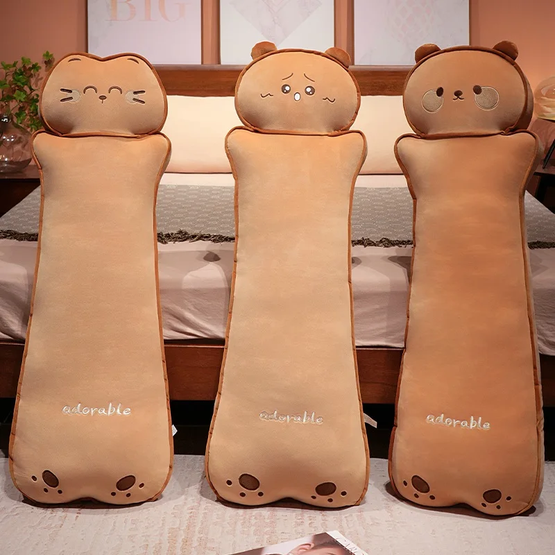 Cojín peluche oso y gato para dormir – Suave almohada felpa - imagen 5