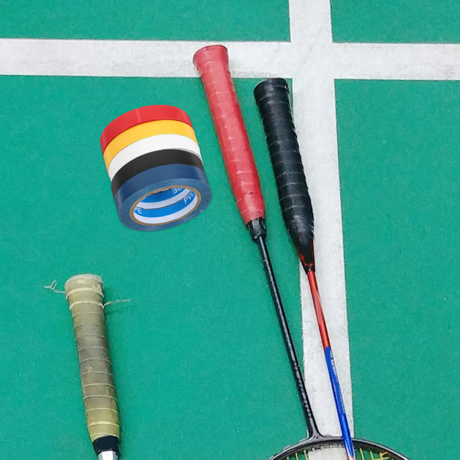 5 Rolls Drumstick Wrap Tape Anti-Slip Sweat-Absorbing Grip for Drumsticks Drum Grip Tape for Percussion Drum Stick Wrap