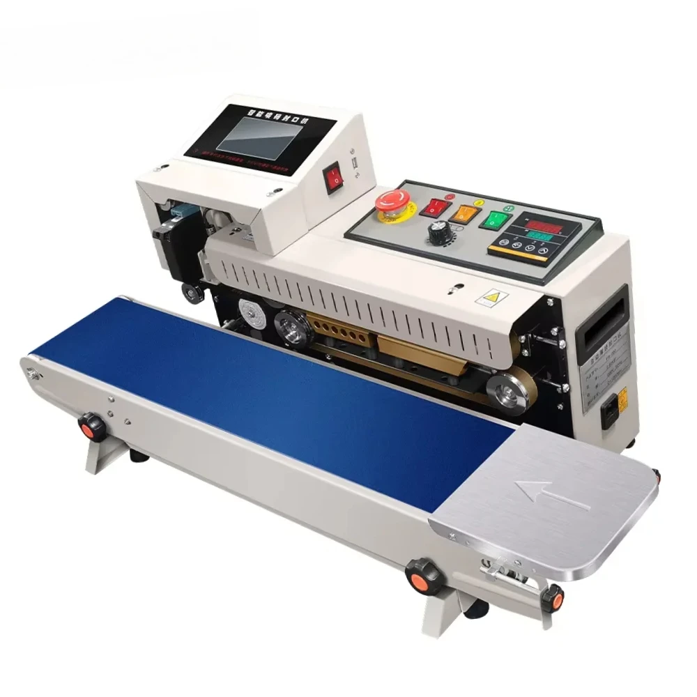 FR-1600 Multi-functional Desktop Spray Paint Sealing Machine Factory Plastic Bag Packaging Intelligent Sealing Machine