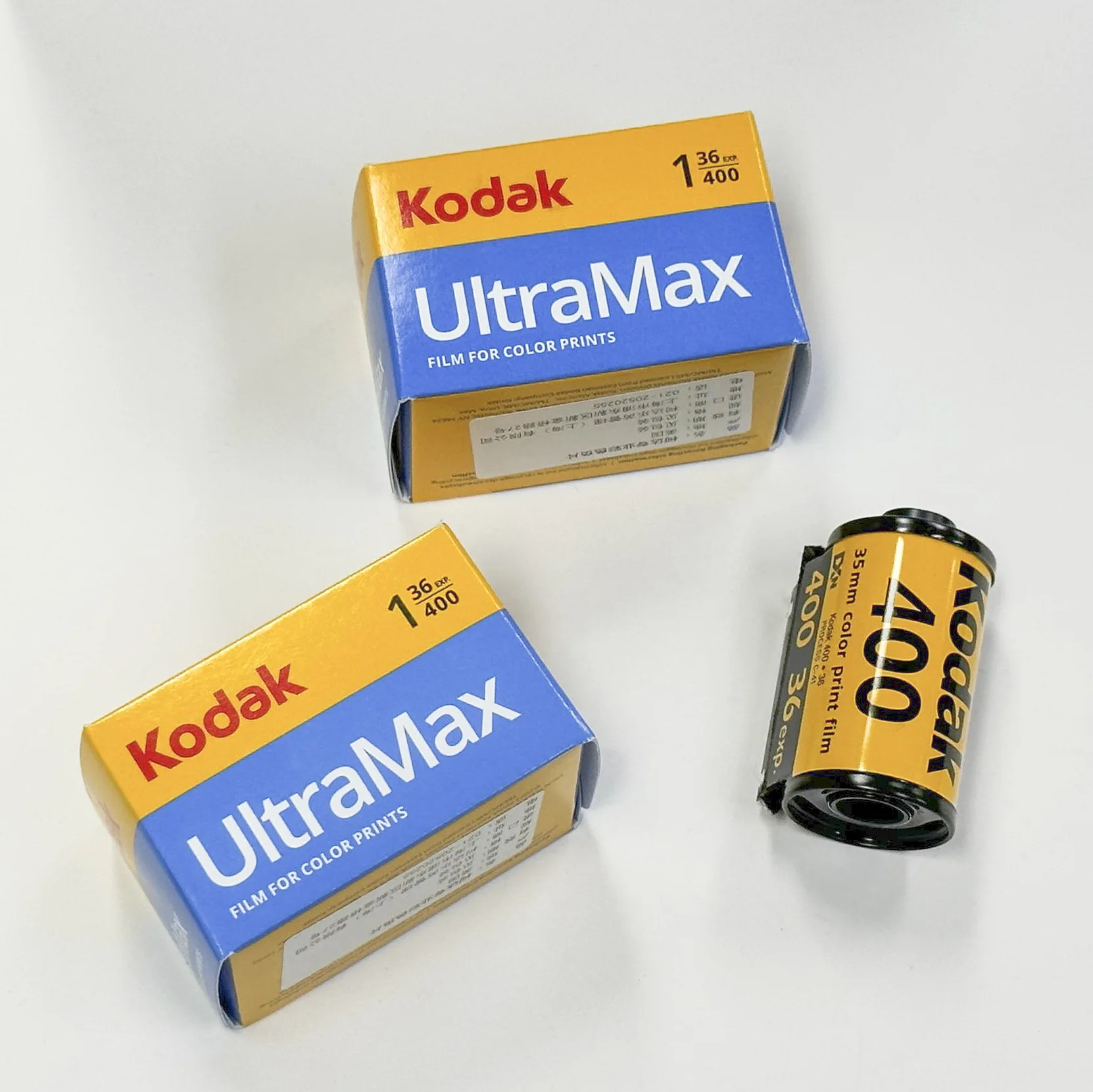 Brand New For Kodak UltraMax 400 Film 135 Color Film 36 Sheets of 35mm Film 36 Exposures For Kodak H35/M38/Fujifilm Film Cameras