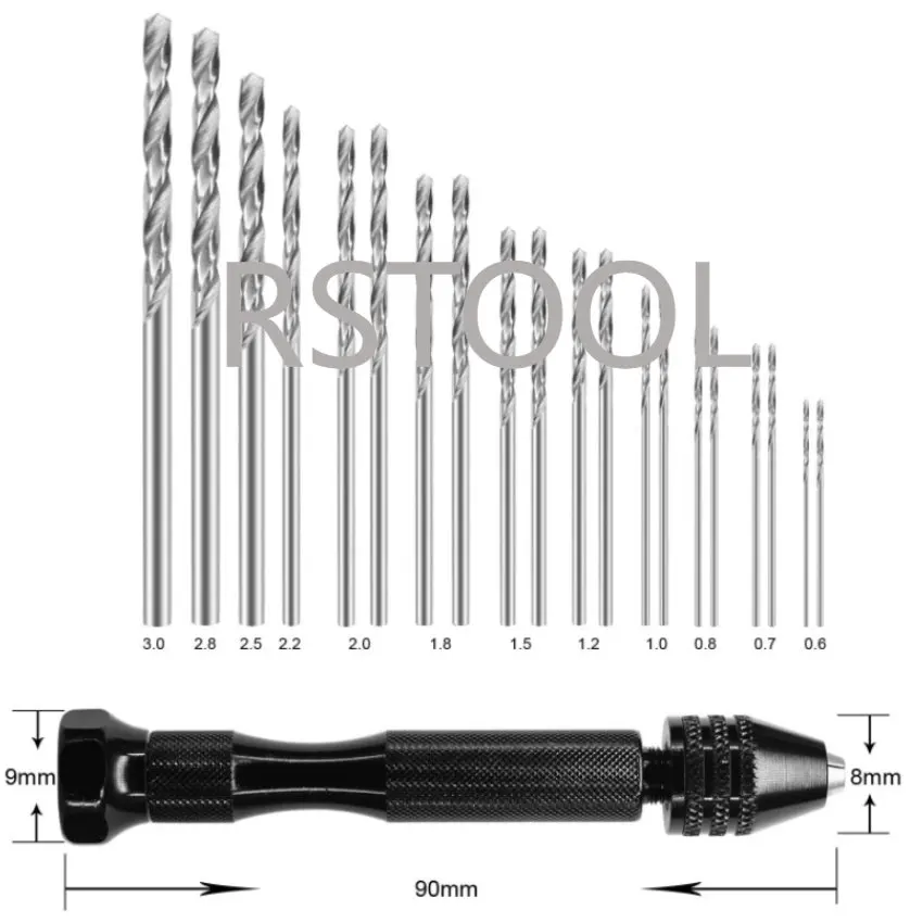 Tay Khoan Bộ 21 Chiếc Máy Khoan Cầm Tay Chính Xác Pin Kềm Ê Vi Vặn Khoan Kim Loại Gỗ, gỗ Tinh Tế Công Việc Thủ Công