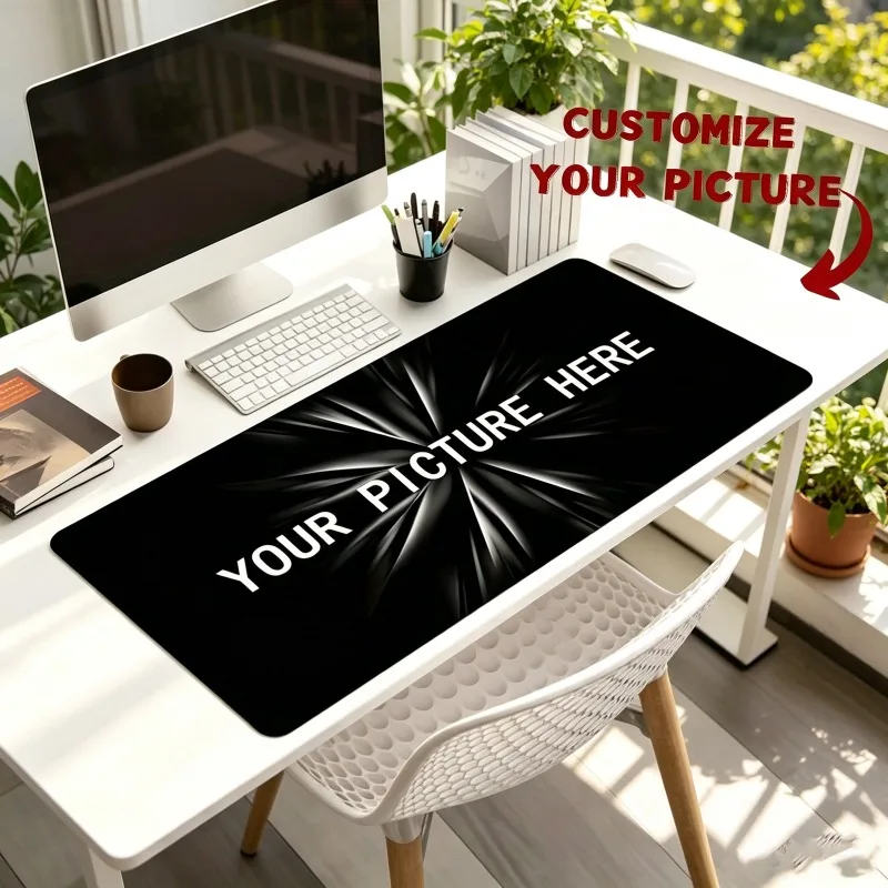 Convenient desk protector. Waterproof fabric, firm rubber base for stable use