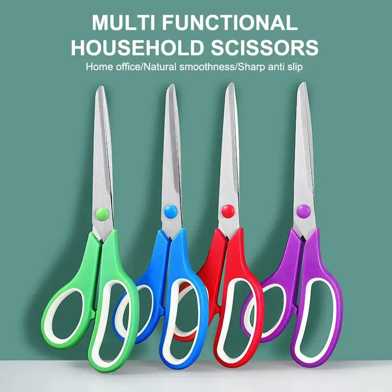 1pcs Stainless Steel Scissors Sewing Tailor Scissors Student Stationery Scissors DIY Handcraft Paper Cutting Sewing Tools