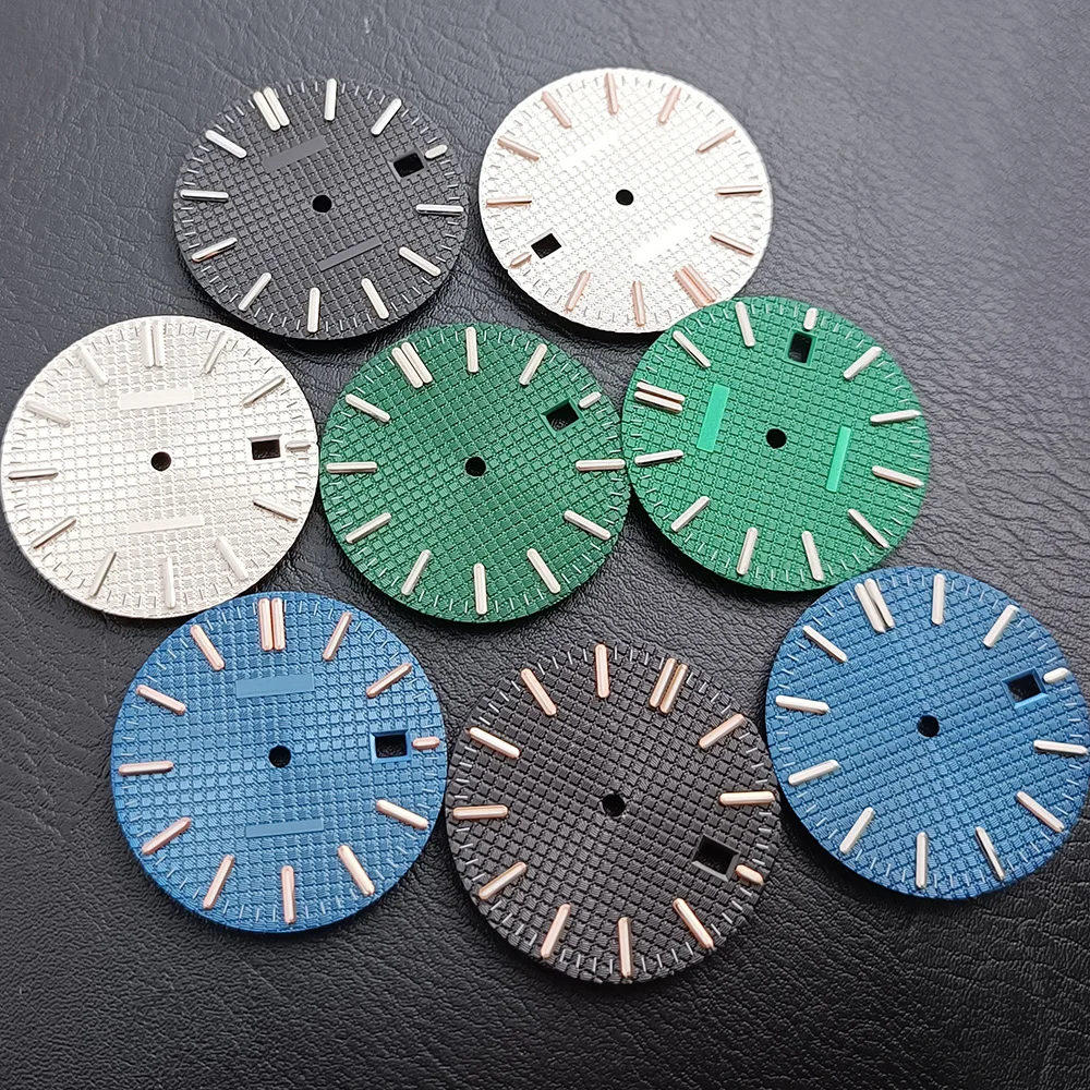 

High-Quality 31.8MM Diameter Single Calendar Watch Dial Luminous Dial For NH34 NH 35 NH36 NH70 Movement Accessories Parts