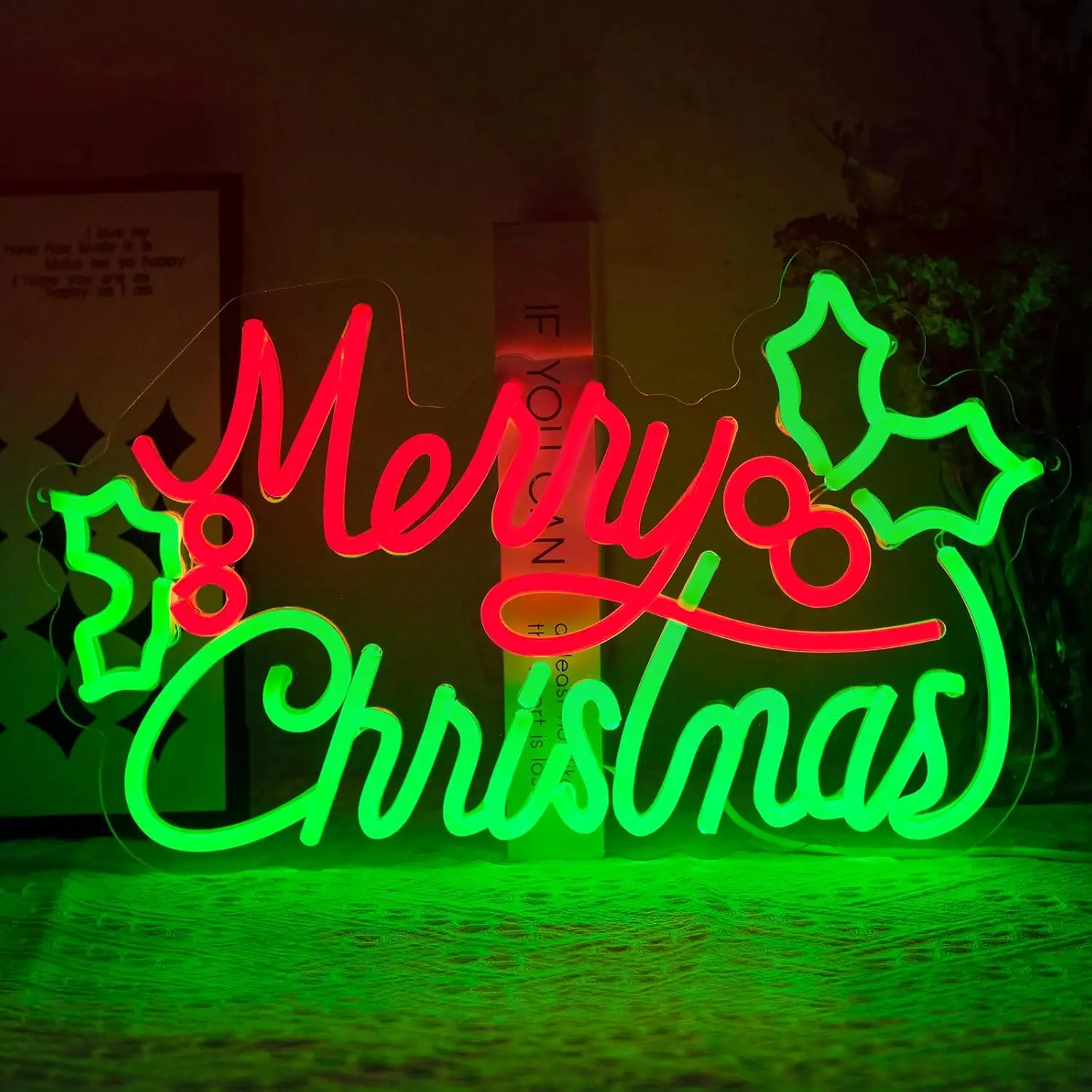 

Неоновые знаки с надписью "Merry Christmas", настенное украшение с неоновыми лампочками для рождественской вечеринки, гостиной, паба, бара, детской спальни, украшения для домашнего магазина