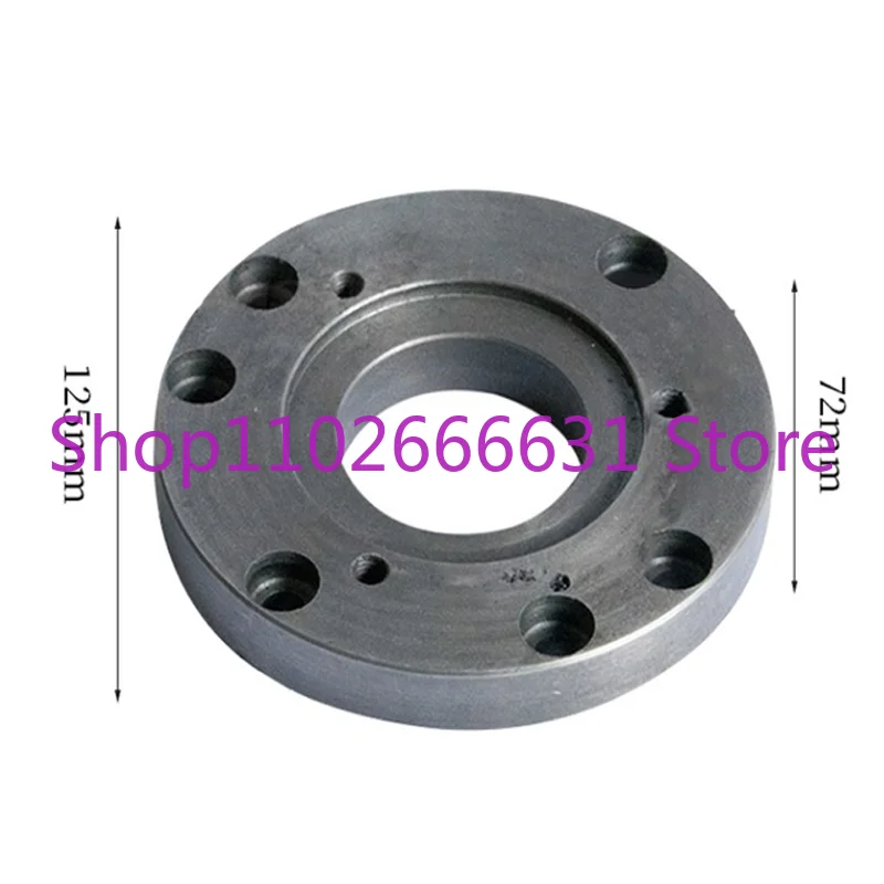 125mm 100mm Back Plate, Small Lathe Accessories Instrument Lathe Accessories, Chuck Cover, Connecting Plate High Quality