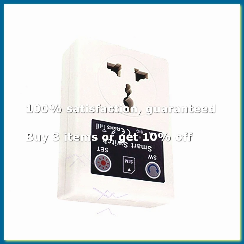 GSM Power Socket Intelligent Relay Switch Smart Remote Control Home Automation Appliance By Phone Call SMS APP UK Plug