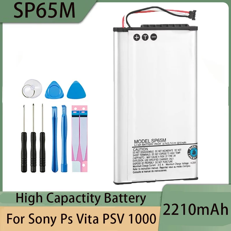 

PURFIELD SP65M battery SP65M for Sony PSV1000 PSV VITA PSVITA 1000 , SP86R for Sony PSV2000 PSV VITA PSVITA 2000 +free tools