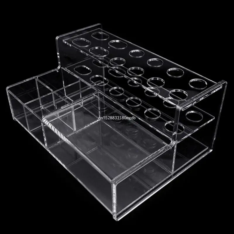 Dental Acrylic Composite Resin Placement Holder Stand Syringes Applicator Dispenser Bonding Storage Box Tool Dropship