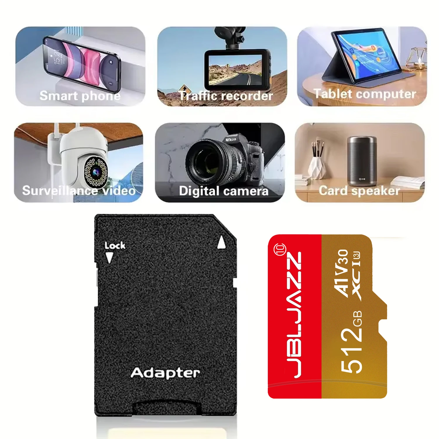 2026NEW Memory Card High Speed 4K Full HD Video Card 512GB MINI SD Card U3 V30 C10 Micro SD Card 128GB 256GB - view 5