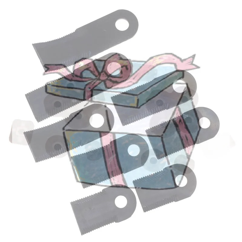 

【CCA】Straw Returning Machine, Grass Shredder, Serrated Knife Hammer/Blade, Cart-type Lawn Mower Blade Accessories