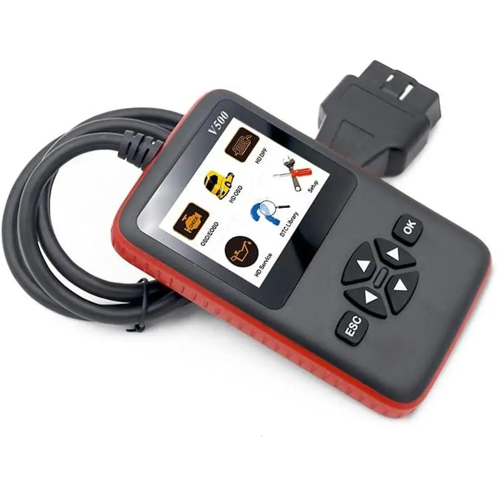 9 Pin V500 OBD2 EOBD Car Scanner Diagnose Tool Can Diagnose All Obd Ii Protocol Cars since 1996 Scan Tool