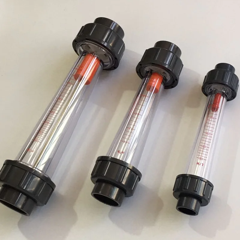 

Plastic Rotameter Water Treatment Equipment Flowmeter UPVC Pipe Rotameter DN15DN20DN25