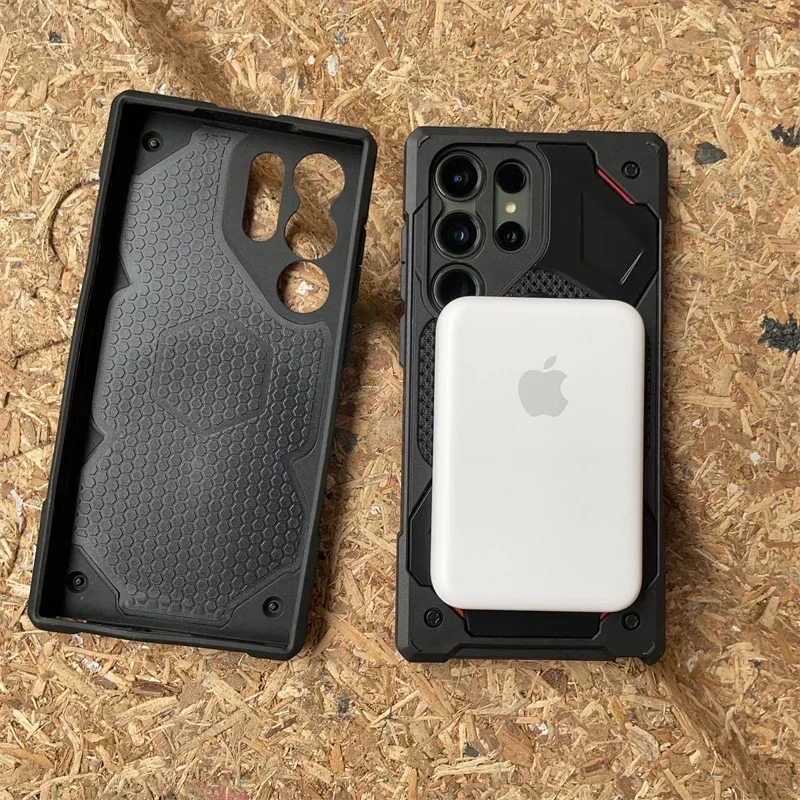 Shockproof Monarch for Magsafe Case for Samsung Galaxy S26 Ultra S25 S23 S24 Plus Macsafe Military Rugged Armor Magnetic Cover