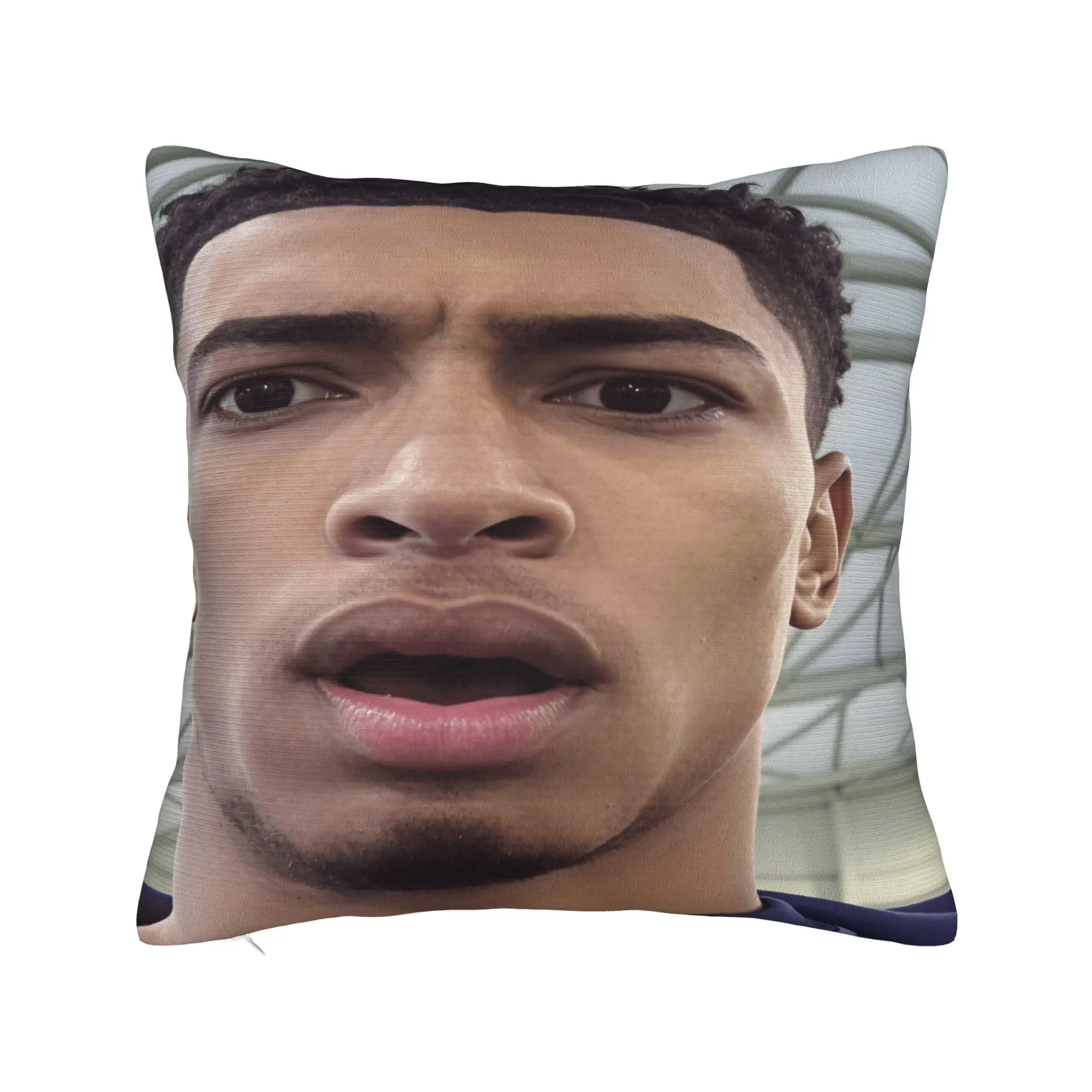 Football J-Jude B-Bellinghams Pillow Cover  Design Cushion Cover Retro Trendy Pillow Case For Living Room Sofa