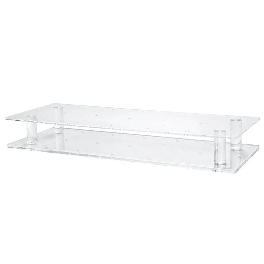 

21 Hole Lollipop Stand Display Rack Transparent Candy Holder Double Layer Storage Transparent Lollipop Holder Shelf