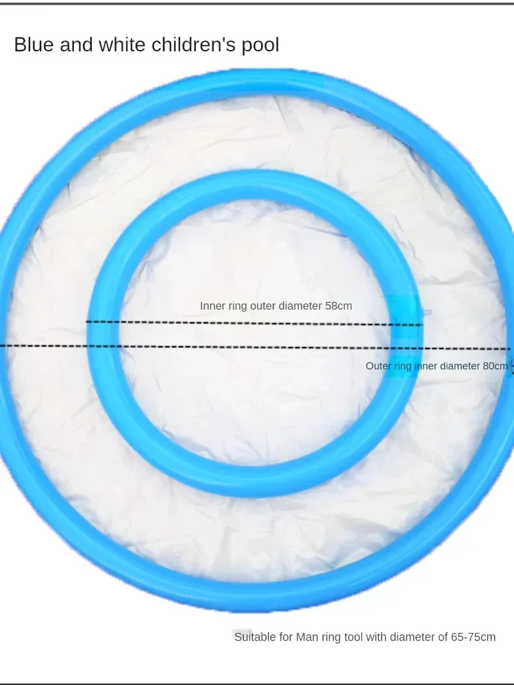 Inflatable Bubble Ring, Add a Touch of Fun to Your Party with Human Basin Bubble Pool and Single Layer