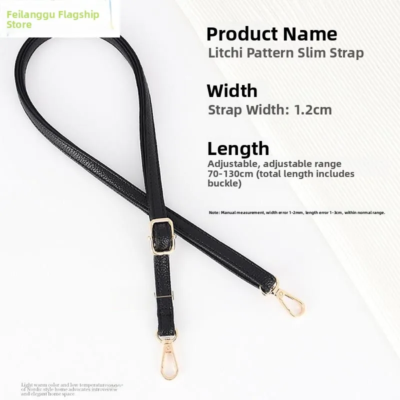 Universal Adjustable Shoulder Strap Replacement for Lychee Pattern Crossbody Bag Sling Fine Quality Backpack Accessories