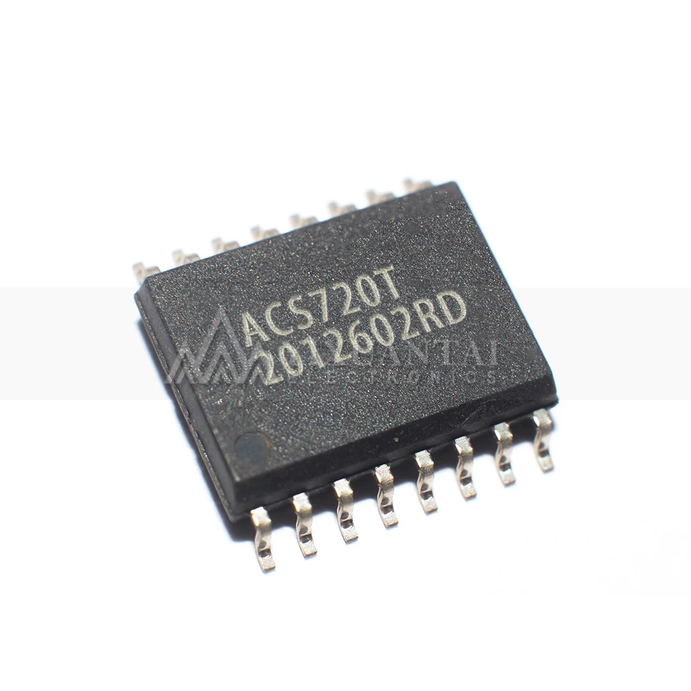 5-10PCS/LOT ACS720KLATR-65AB-T Marking: ACS720T ACS720KLATR-65AB ACS720KLATR Open Loop Current Sensor AC/DC Current 5V  16SOIC
