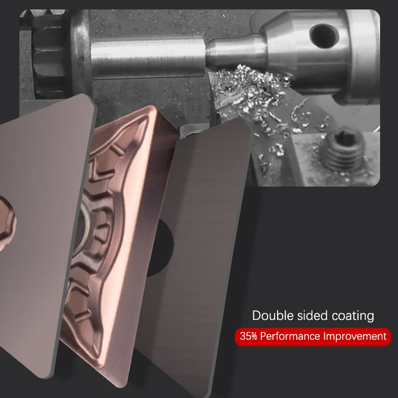 Imagem -03 - Carbide External Turning Tool Carbide Insert Tnmg160404 160408 Triangular Tnmg R-s L-s Blade Cortador de Aço Inoxidável Torno Cnc 10 Pcs