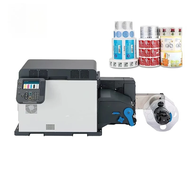 Harga Pabrik Mesin Cetak Label Kertas Digital Mesin Cetak Label Roll-to-Roll