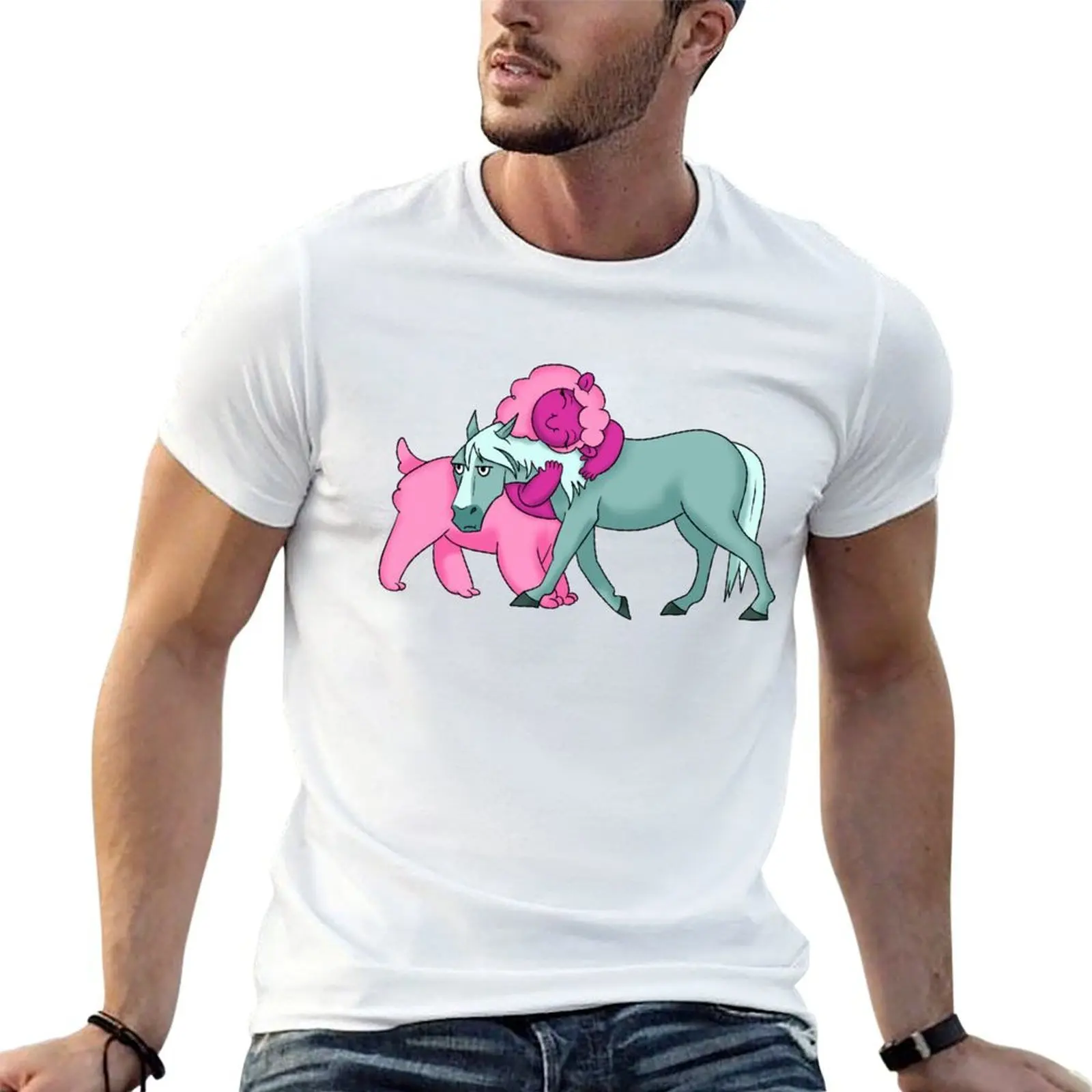 Bonding shirt Horse man Wammawink cotton in T-Shirt & t cotton Centaurworld man shirt t