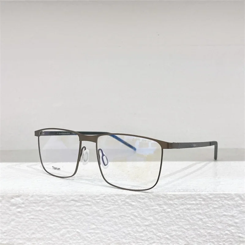 

Myopia Optical Eyeglass Frame Ultralight Pure Titanium P8379 Rectangle Glasses Frame With Original Case High Quality