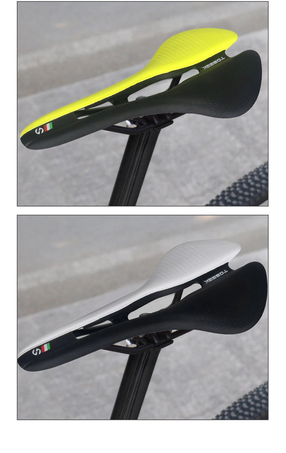 Fahrradsattel Ultraleicht MTB/Rennrad Sitzkissen Komfortabler Ergonomischer Fahrradsattel Langlebiges Zubehör für Straßen- und Gravel-Fahrräder – Detail 13