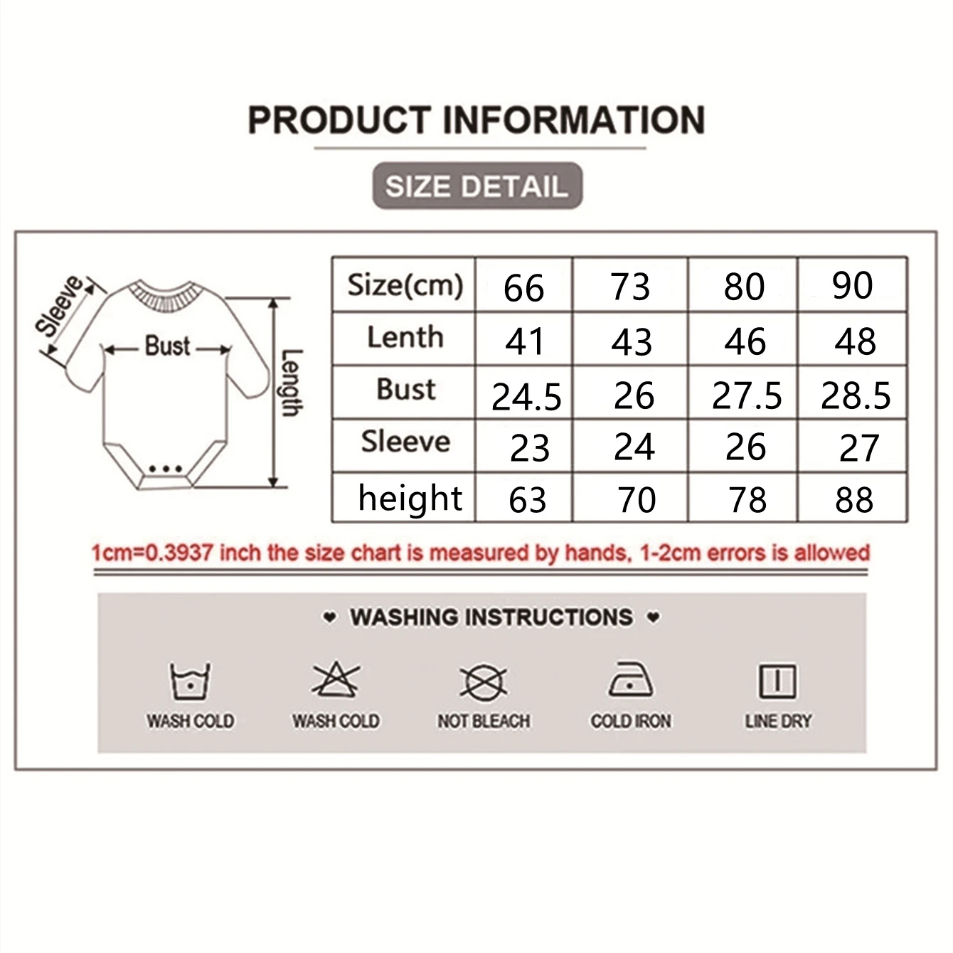 MINISO ويني ذا بوه طويلة الأكمام الطفل ارتداءها رائعة طباعة نيسيي لارتفاع 60-90 سنتيمتر ملابس الطفل بذلة مريحة #6