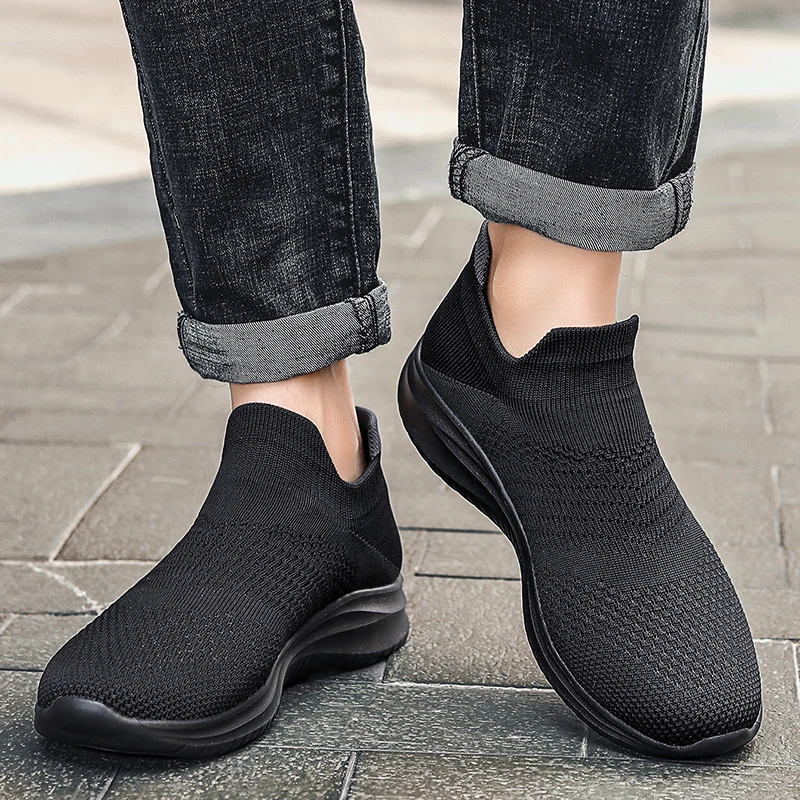 

Новинка 2025 года, Лидер продаж, мужская повседневная обувь, сверхлегкая удобная прогулочная обувь, мужские и женские кроссовки с носками, Tenis Masculino Zapatillas