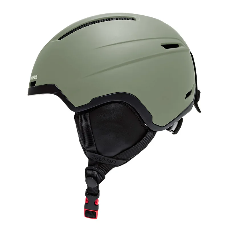 Unisex Ski Helmet Dual-Mode in-Molding PC+EPS Safety Protection Breathable Snowboard Helmet for Men Women Multiple Colors