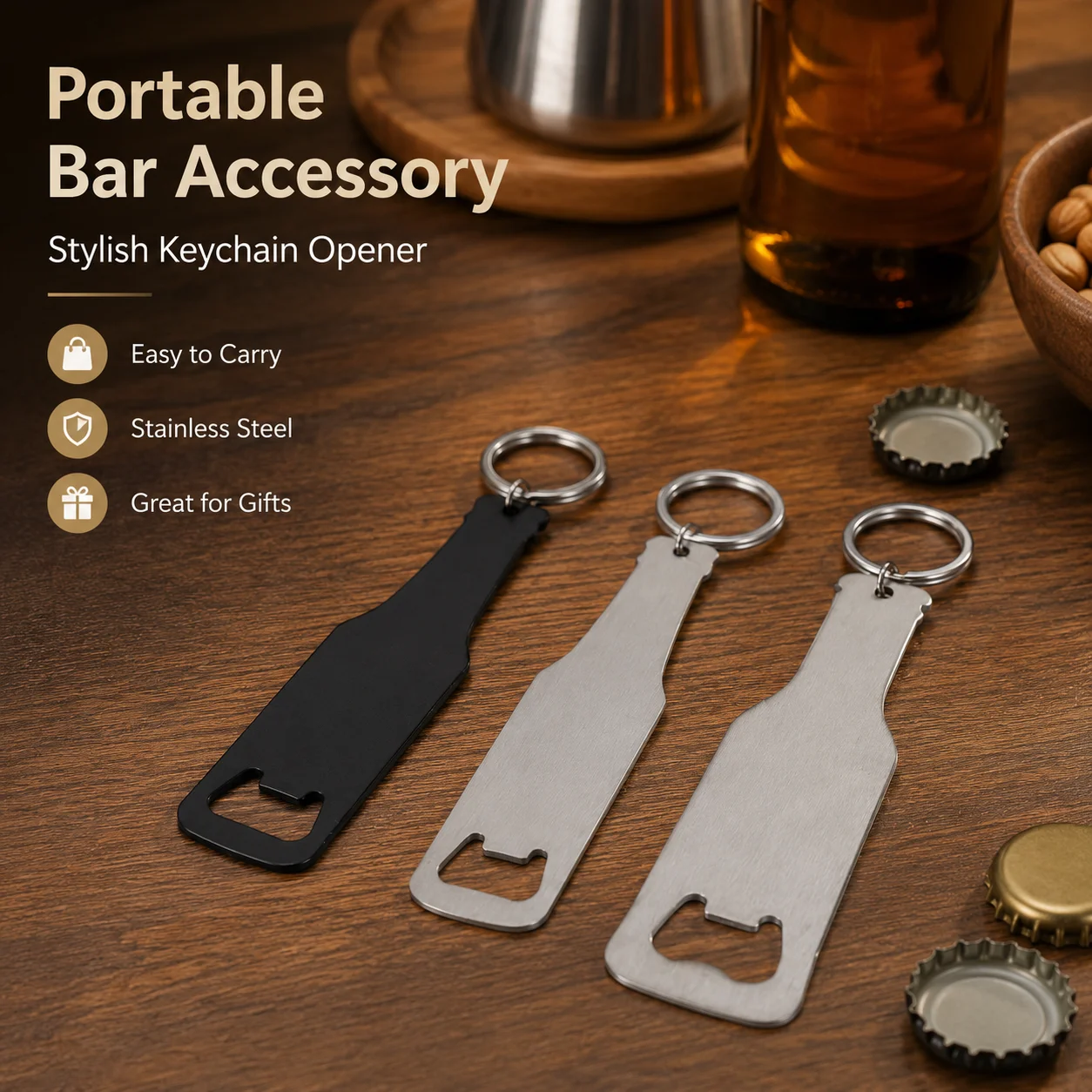 Personalized Bottle Opener Key - Bottle Opener Keyring 评论和价格
