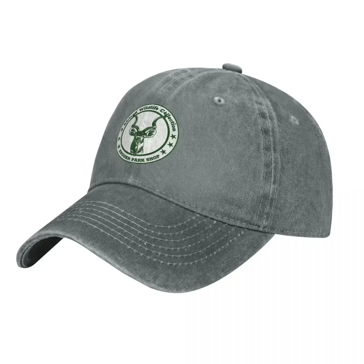 Washed Men's Baseball Cap Deer Kruger Park Shop Trucker Snapback Caps Dad Hat Animal Golf Hats