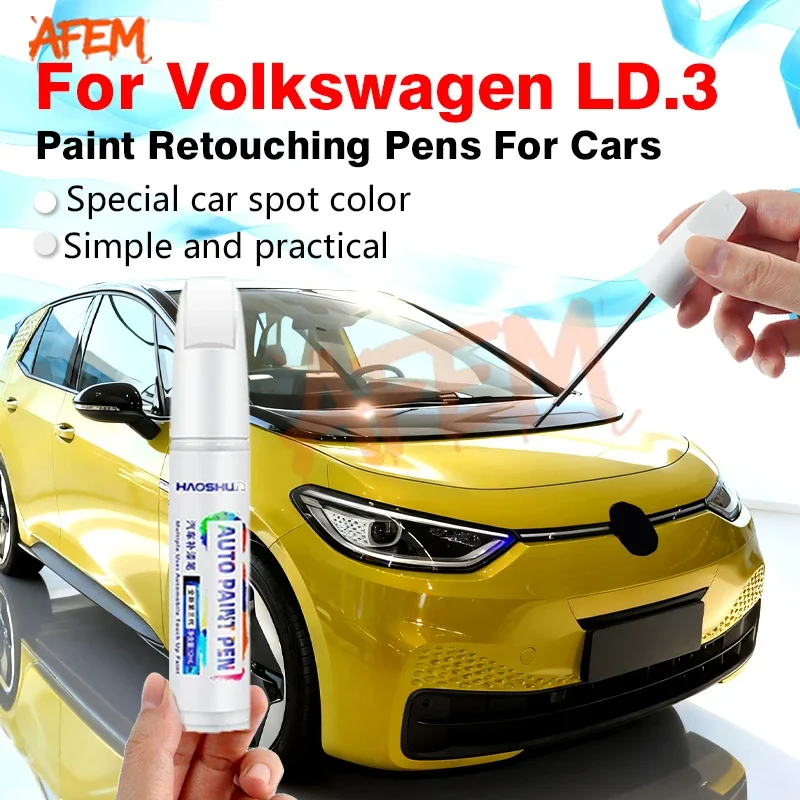 For Volkswagen LD.3 Car Paint Surface Repair Paint Pen To Increase Gloss Varnish Scratch Removal Repair Tool Solid Ocean Varnish