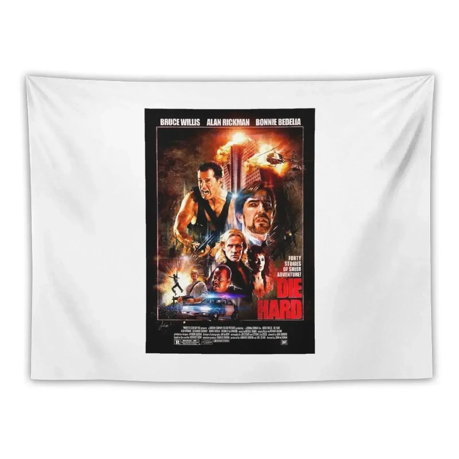 

Die Hard Tapestry House Decorations Living Room Decoration Wall Hangings Decoration Tapestry