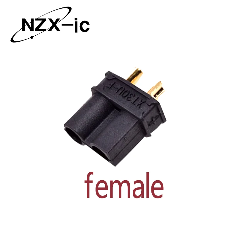 2PCS/LOT XT30U Plug, Amass Genuine Original Lithium Battery Plug, Hobby Motor Plug, Energy Storage   18AWG