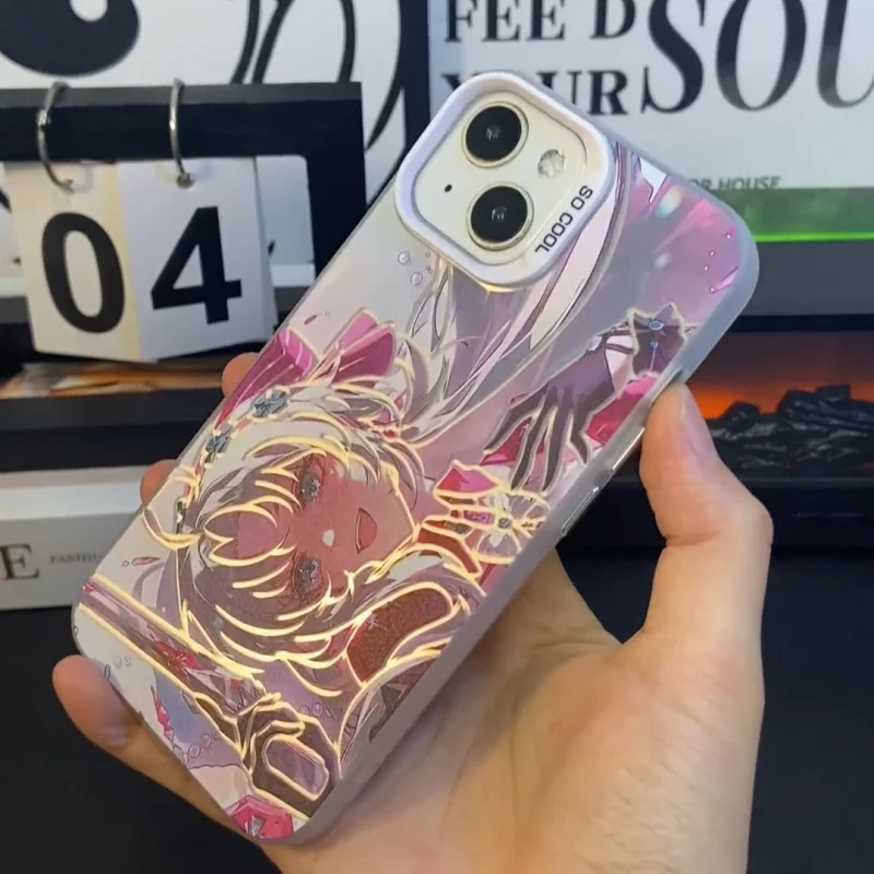 Carlotta Montelli Handyhülle für Samsung S25 S24 S23 Für Xiaomi Für VIVO 200 Ultra Für OPPO Find x8 Pro Wuthering Waves Cover